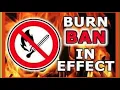 Burn bans stay in effect across Arkansas