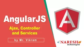 Ajax Controller and Services in AngularJS AngularJS Tutorial Mr Vikram