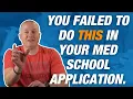 This Premed Did Not Convey Something Important In His App Application Renovation S4 Ep 5