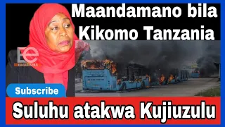 Samia Apata PIGO Maandamano Ya Kupindua Serikali Ya CCM Tanzania Kutoka Mamlakani Yaandaliwa Leo 