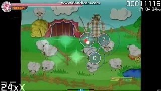 كم غنمه بقي في المرعى      دندنها