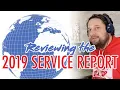 Reviewing the 2019 Service Report
