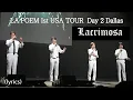 Download Lagu 라포엠 미국투어 (가사자막)LA POEM Ist USA TOUR | Lacrimosa(Mozart)[241009 Day 2 Dallas WITH Laon Entertainment]