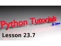 Python Tutorial v3 2 5 Lesson 23 7 - Random Items from a List