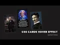 CSS Card Animation On Hover With HTML And CSS Web Design Speed Code