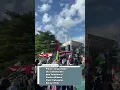 Ribuan warga padati aksi bela Palestina di Stadion Wibawa Mukti @aspirasitv1 #savepalestine save