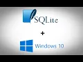 Comment telecharger et installer Sqlite sur Windows 10