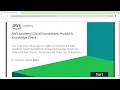 AWS Academy Cloud Foundations Module - 8 Knowledge Check