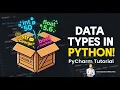 Python Basics Data Types Variables Explained PyCharm
