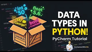 Python Basics Data Types Variables Explained PyCharm