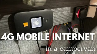 Installing a Mobile 4G WiFi router and external antenna in a Campervan RV - Poynting Puck 2