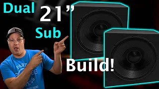 dive into deep bass build dual 21 inch subwoofers yourself earthquake 21s