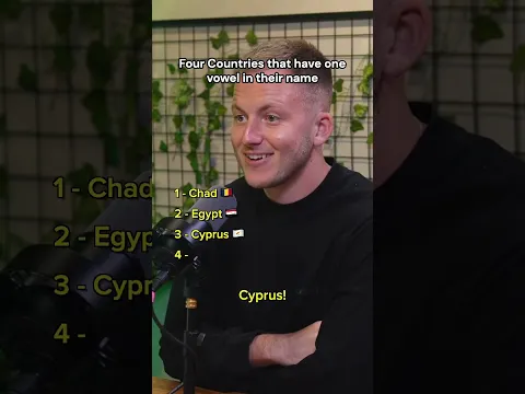 Four Countries that have one vowel in their name