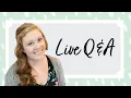 Productivity Balance Time Mangement MORE LIVE Q A