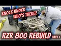 Rod Knock You know what that means Engine rebuild time for this RZR 800S Episode 1
