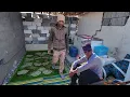 Download Lagu A busy day 👷‍♂️🛠️ Cementing the bathroom roof and preparing the warehouse roof 🧱💪