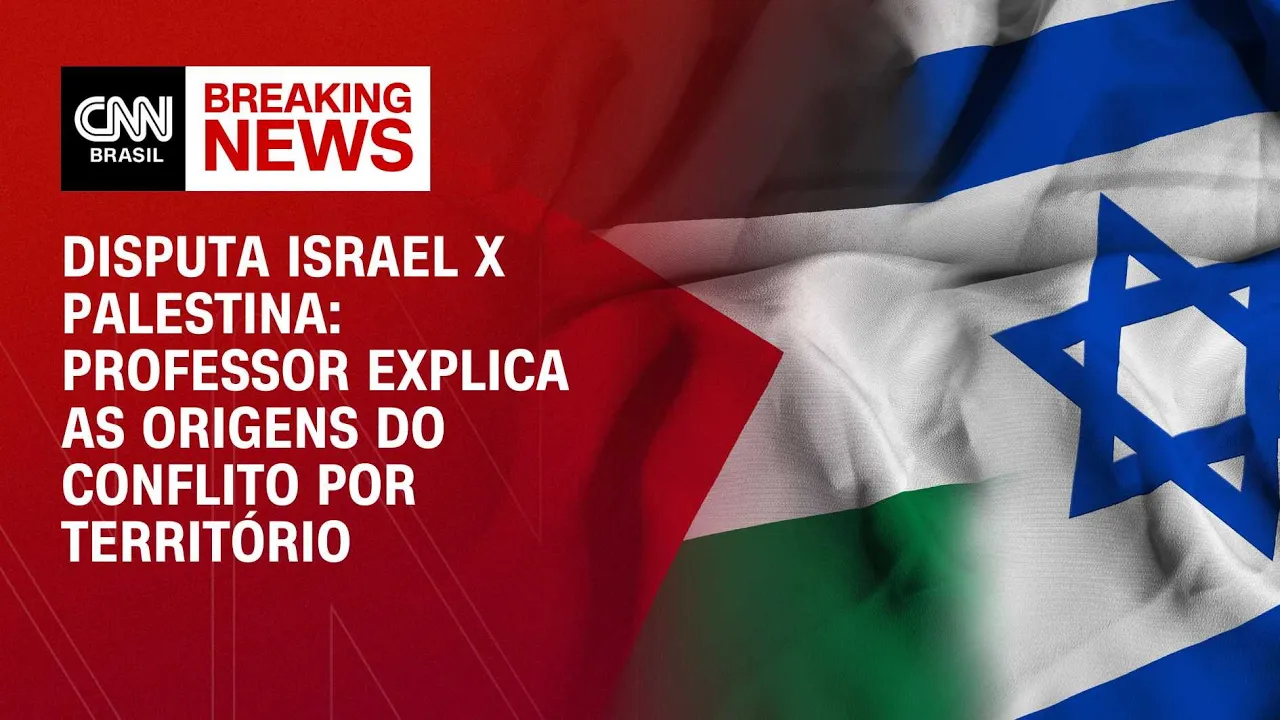 Disputa Israel x Palestina: professor explica as origens do conflito por território | AGORA CNN
