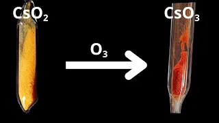 making cesium ozonide