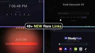 48 NEW Rare Unblocked Links Unblocked Websites for School Chromebook 2026