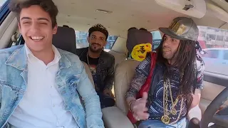 لما تركب مع سواق مغني مهرجانات   انا عاوزك تحفظ شكلي انا هجبلك اخويا شواحه دندنها