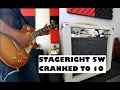 Stageright Monoprice 5W Tube Amp Cranked