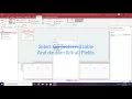 How To Append Update Delete in Query MS Access