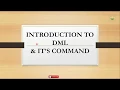 DML COMMAND WITH SYNTAX AND EXAMPLE DML COMMAND IN SQL