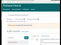How to use ProQuest Central - ACC Library