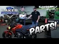 Baker Motorsports Z125 Build Part 2 Parts