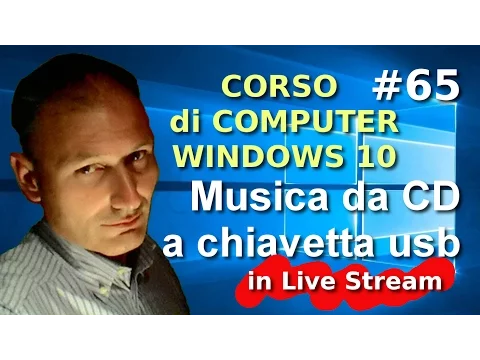 Download MP3 # 65 Musica da CD a chiavetta - Live Stream Maggiolina Corso di Computer Base