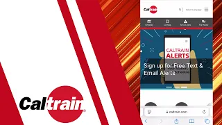 How to Sign Up for Caltrain Alerts