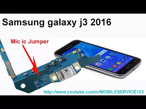 Download MP3 Samsung Galaxy J3 (2016) Mic ic jumper solution