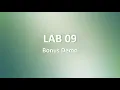 Lab9 - Bonus Demo