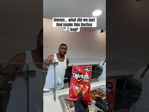 Ummm… what did we just find inside this Doritos bag?