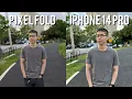 Pixel Fold vs iPhone 14 Pro Camera Comparison