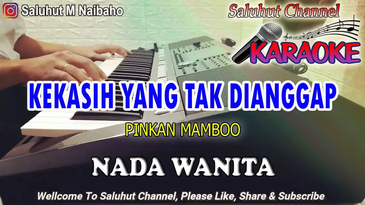 KEKASIH YANG TAK DIANGGAP ll KARAOKE ll PINKAN MAMBOO ll NADA WANITA=DO KEKASIH YANG TAK DIANGGAP ll KARAOKE ll PINKAN MAMBOO ll NADA WANITA=DO