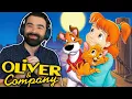 OLIVER \u0026 COMPANY MOVIE REACTION FIRST TIME WATCHING!