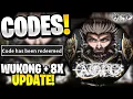 NEW ALL WORKING WUKONG UPDATE CODES FOR AOPG ROBLOX A ONE PIECE GAME CODES