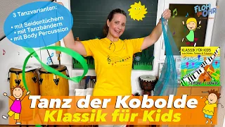 KINDERTANZ: "Tanz der Kobolde" | Bändertanz | Tüchertanz | Body Percussion | Floh im Ohr TV