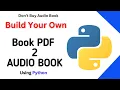 Build Your Own books Don t Buy Just few Lines Of Python