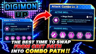 Digimon Up - When Should You Switch from Crit to Combo Don t Make This Mistake