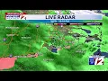 WPRI 12 Weather Forecast for 27 Rain changes to snow this evening