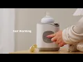 GROWNSY Bottle Warmer for Breastmilk Formula Fast Warming with Accurate Temperature Control