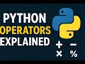 Python Operators Explained Arithmetic Logical Bitwise More Beginner Friendly
