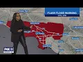 LA Rain Flash Flood warning in effect FOX 11 LA