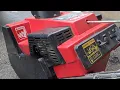 Toro CCR2000E Cold Start With Electric Starter