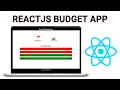 Let s Build Budget App with React Hooks Pure CSS ReactJS Project React Project Tutorial