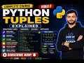 Python Tuples Explained Immutable Data Indexing Slicing Tuple Methods