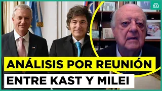José Antonio Viera Gallo analiza próximo encuentro bilateral entre José Antonio Kast y Javier Milei