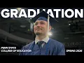 Penn State College of Education Graduation Spring 2026
